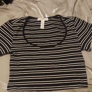 Stripped crop top